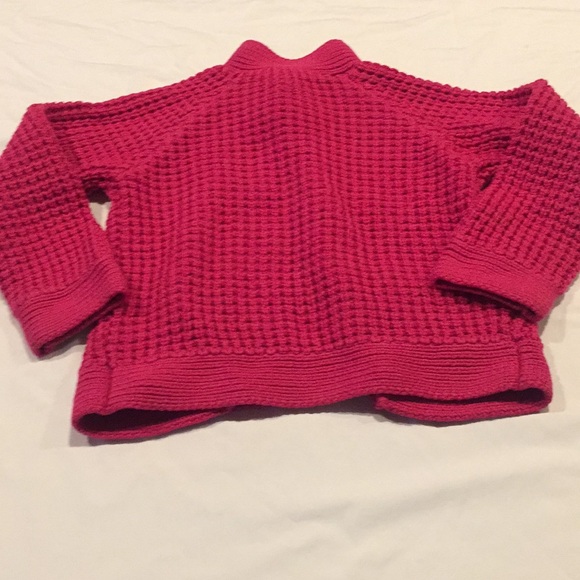 Carter’s  pink sweater size 5 - Picture 2 of 2